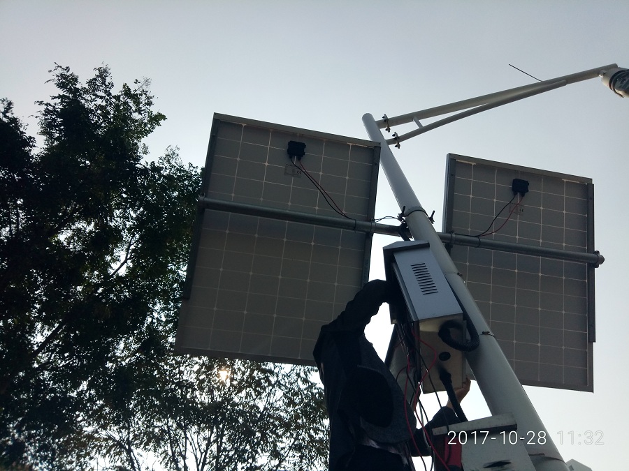 山东青岛200套太阳能道路监控系统